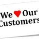 Eluced we love our customers
